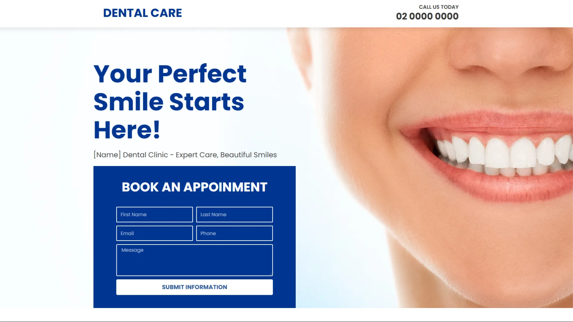Landing Page Template 11 by DSIGNS Australia
